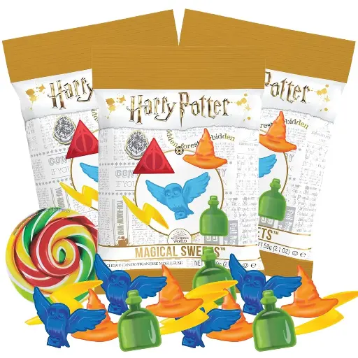[25901184] HARRY POTTER MAGICAL SWEETS CHEWY CANDY 59G/12CT