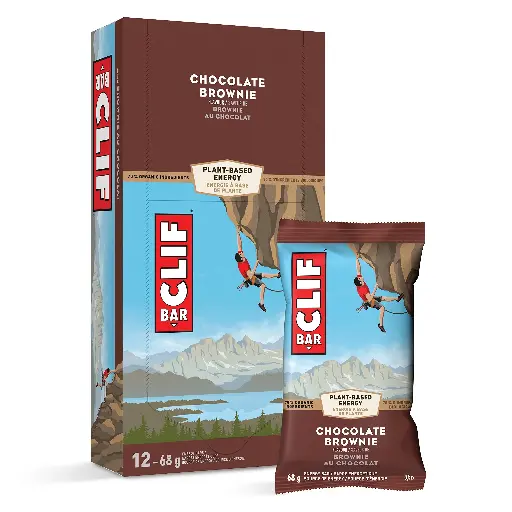 CLIF BAR CHOCOLATE BROWNIE 68G/12CT