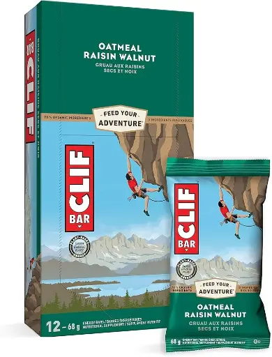 CLIF BAR OATMEAL RAISIN WALNUT 68G/12CT