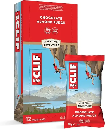 [4227] CLIF BAR CHOCO ALMOND FUDGE 68G/12CT