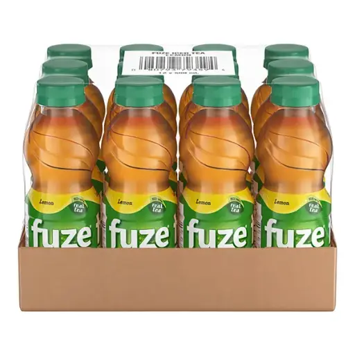 [080793793617] FUZE ICED TEA LEMON ZERO SUGAR 500ML/12CT