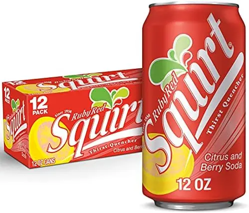 [078000018165] SQUIRT RUBY RED  CAN 355ML/12CT  (US)