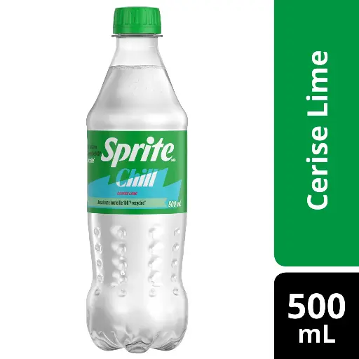 [412780] SPRITE CHILL CHERRY LIME BTL 500ML 