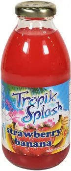TROPIK SPLASH STRAWBERRY BANANA 473ML/12CT