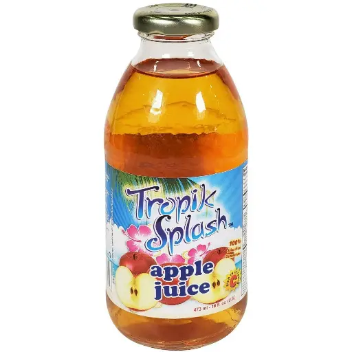 [026595786761] TROPIK SPLASH APPLE JUICE 473ML/12CT