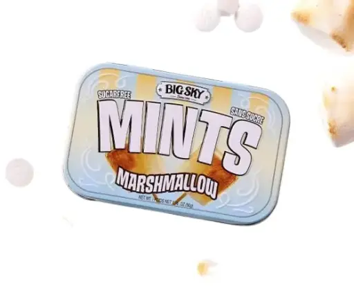 [99370] BIG SKY TOASTED MARSHMALLOW MINTS 50G/6CT