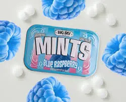 [30001] BIG SKY BLUE RASPBERRY MINTS 50G/6CT