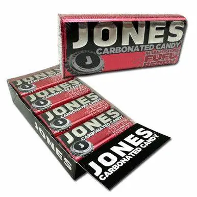 [628371990029] JONES CANDY FUFU BERRY 25G / 8CT
