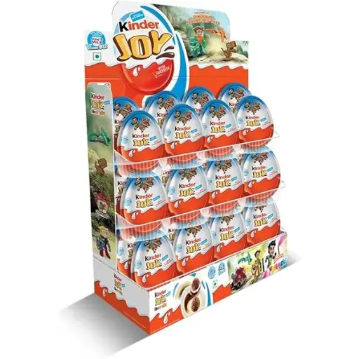 [8000500168028] KINDER JOY EGGS DINO 24PK (INDIA)