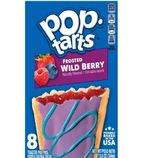 POPTARTS FROSTED WILD BERRY 8CT
