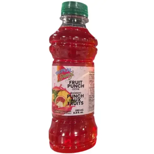 [686234119154] TROPICAL BREEZE FRUIT PUNCH JUICE 250ML/24CT
