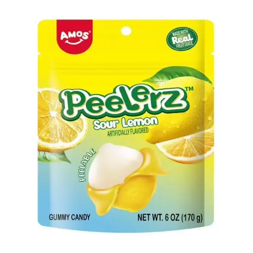 [810051809015] AMOS PEELERZ LEMON 170G 