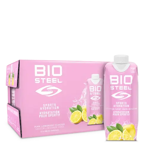 BIO STEEL PINK LEMONADE 500ML/12CT 