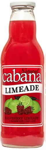 [14007] CABANA NATURAL RASPBERRY LIMEADE 591ML/12CT 