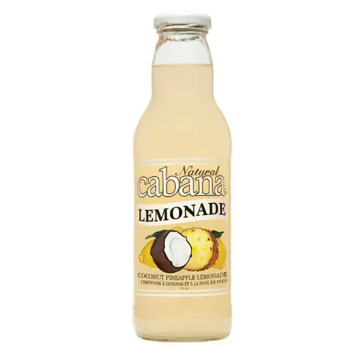 [853790001807] CABANA NATURAL COCONUT PINEAPPLE LEMONADE 591ML/12CT 