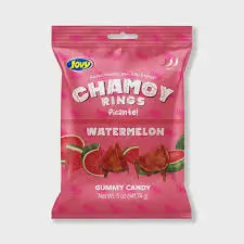 [712199087440] JOVY CHAMOY WATERMELON RINGS 5OZ