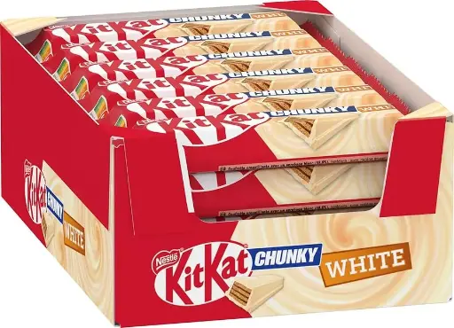 [3800020436707] KITKAT CHUNKY WHITE 40G/24CT (EUROPE)