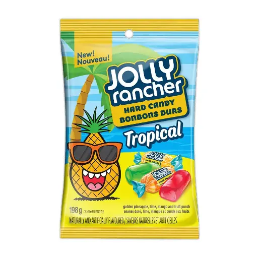 [066259043953] JOLLY RANCHER TROPICAL HARD CANDY 198G