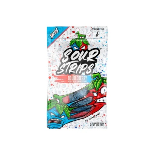 SOUR STRIPS DOUBLEBERRY 96G