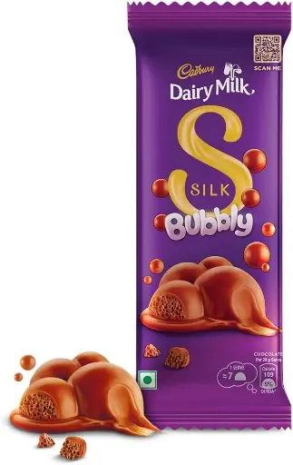 CADBURY DAIRY SILK BUBBLY 50G(INDIA)