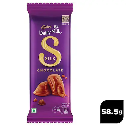 CADBURY DAIRY MILK SILK HAZELNUT 58G / 30CT (INDIA)  