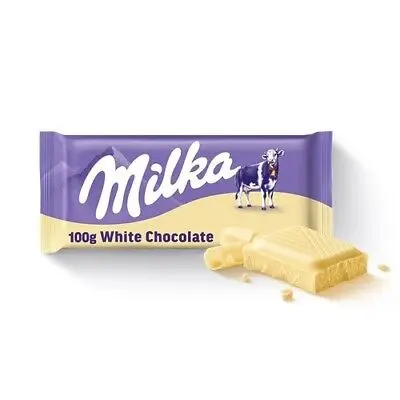 MILKA WHITE 100G 