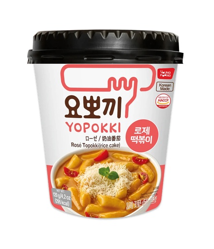 [06018] YOPOKKI ROSE RICE CAKE 120G
