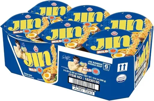 [NO1008A] OTTOGI JIN RAMEN BOWLS MILD 65G/6PK