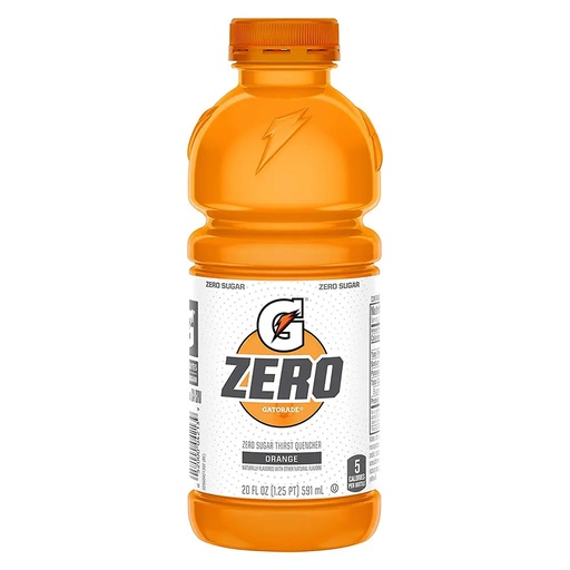 [057271162562] G ZERO BOTTLE ORANGE 591ML    