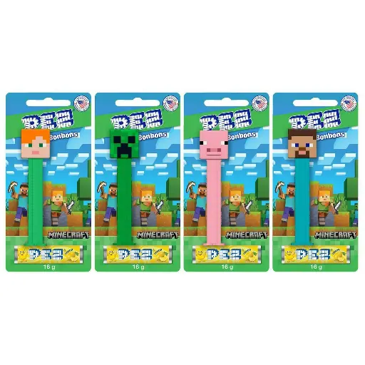 [P66164] PEZ MINECRAFT 16G 