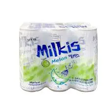 [8801056034573] LOTTE MILKIS MELON 6CT / 250ML