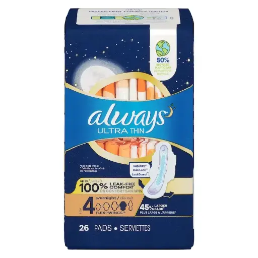 [030772033340] ALWAYS ULTRA THIN REGULR PADS /26CT