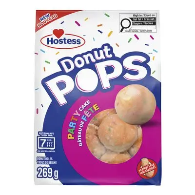 [777550943216] HOSTESS PARTY CAKE DONUTS POPS 269G