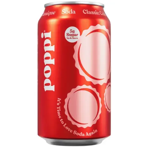 [810063710736] POPPI CLASSIC COLA 355ML/12CT