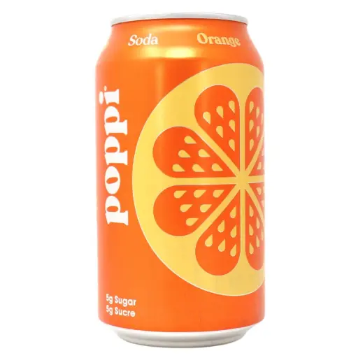 [810063710712] POPPI ORANGE 355ML/12CT