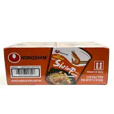 [NS-042] NONGSHIM SPICY SHRIMP FLAVOR CUP (67G-6PK) 