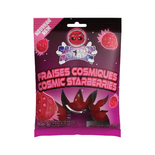 CAPTAIN GALAXY COSMIC STRAWBERRIES 72G