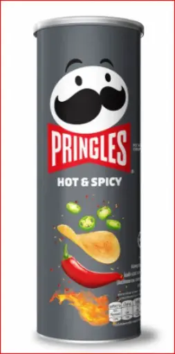 [064100150942] PRINGLES HOT & SPICY 102G SINGLES 