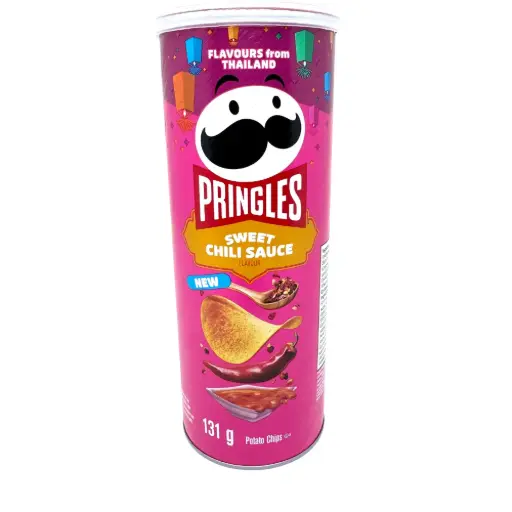 [064100150737] PRINGLES SWEET CHILI SAUCE 131G SINGLES