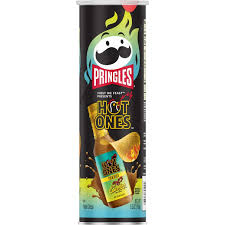 [064100150560] PRINGLES HOT ONES VERDE 156G 
