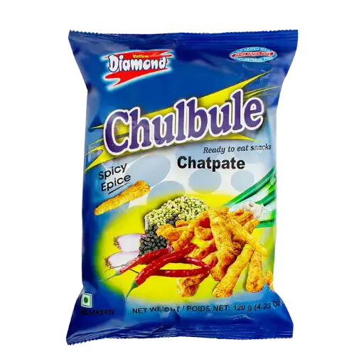 [776476243721] CHULBULE CHATPATE 120G