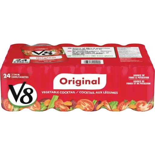 [24736] V8 VEGETABLE COCKTAIL ORIGINAL 340ML/24CT