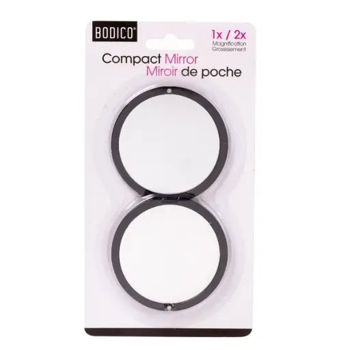 [78097] BODICO DOUBLE SIDED HAND MIRROR 