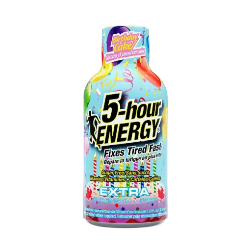 [719410713010] 5 HOUR E/S BIRTHDAY CAKE 12CT