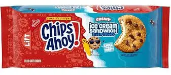 CHIPS AHOY CHEWY ICE CREAM SANDWICH INSPIRED 281G