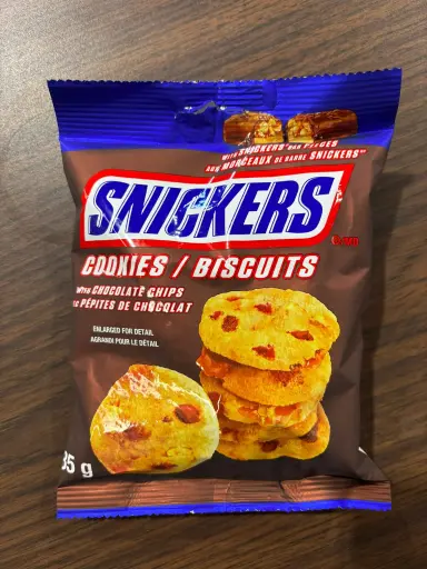 [31022133] SNICKERS COOKIES BISCUITS 85G 