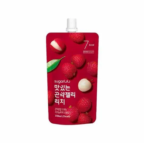 [08779] INTAKE SUGARLOLO JELLY LYCHEE 150G X10CT