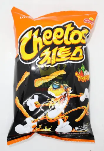 [8801062383436] LOTTE CHEETOS SWEET & SPICY 164G 