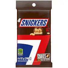 [058496422417] SNICKERS REGULAR BAR 52G / 4PK