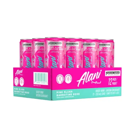 [810030517207] ALANI PINK SLUSH ENERGY DRINK 355 ML /12CT